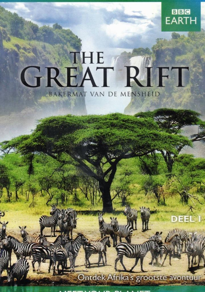 BBC Earth - The Great Rift ( 2 DVD ), Cd's en Dvd's, Dvd's | Documentaire en Educatief, Zo goed als nieuw, Natuur, Alle leeftijden