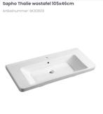 Sapho Thalie wastafel 105x46cm  (Nieuw), Huis en Inrichting, Badkamer | Badkamermeubels, Nieuw, Minder dan 100 cm, Wasbak of Wastafel