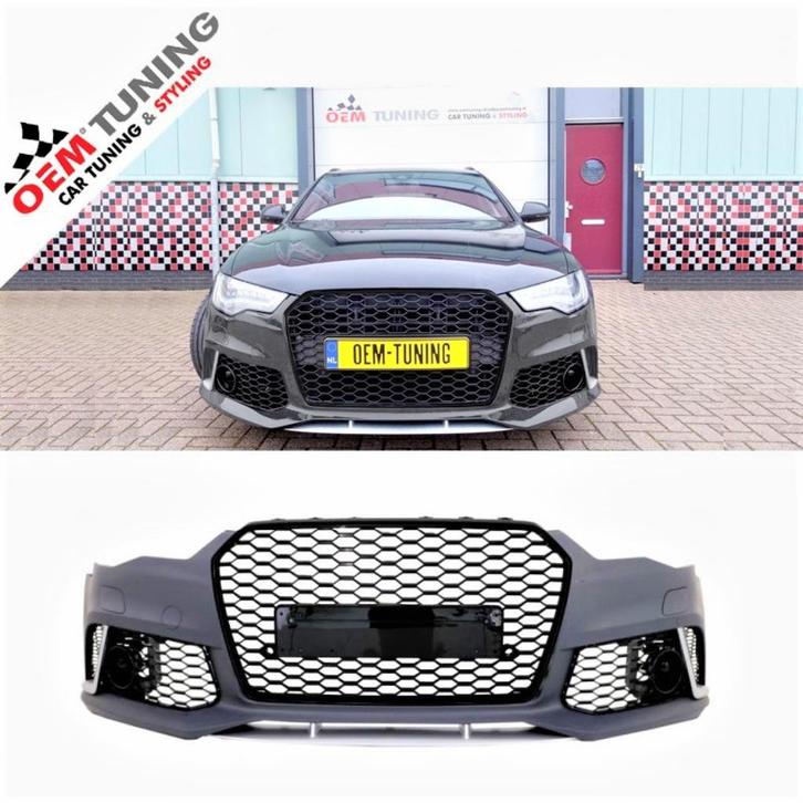 AUDI RS6 Voorbumper | A6 4G C7 | 2011-2014 | Sedan & Avant, Auto diversen, Tuning en Styling, Ophalen of Verzenden