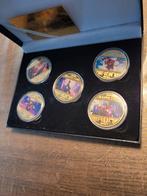Marvel Iron man love you 3000 giftbox 5 stuks coins 40-3mm., Postzegels en Munten, Overige materialen, Ophalen of Verzenden