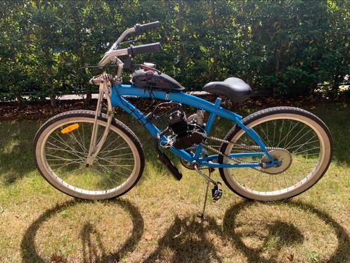 Gemotoriseerde fiets project 80cc, Fietsen en Brommers, Brommeronderdelen | Scooters, Zo goed als nieuw, Overige merken, Overige typen
