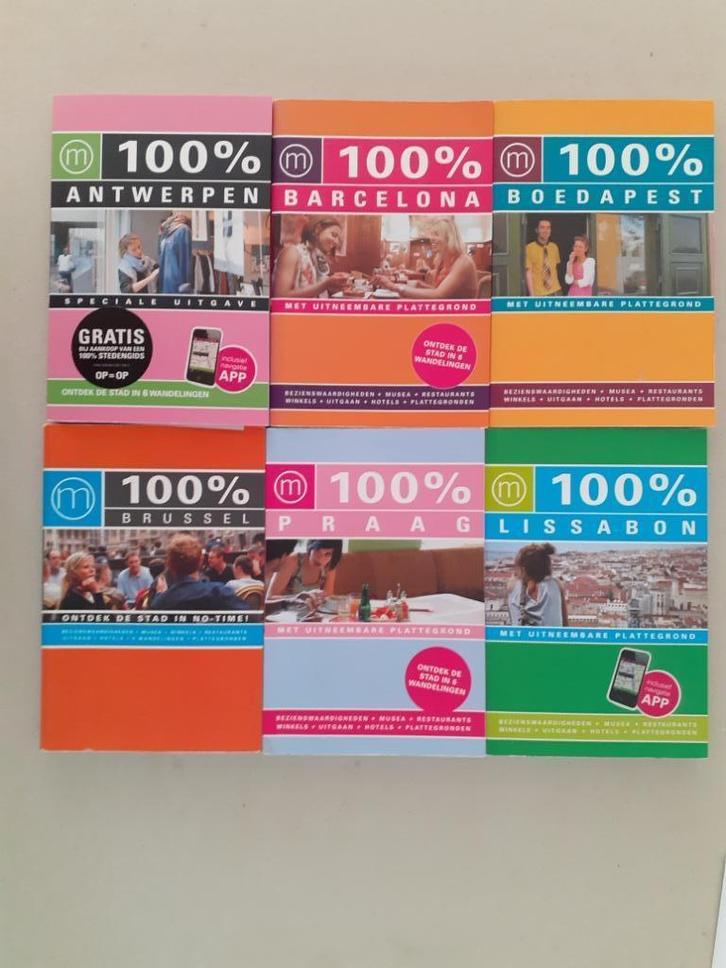 100 % reisgidsen taal Nederlands zo goed als nieuw, Boeken, Reisgidsen, Zo goed als nieuw, Europa, Overige merken, Ophalen of Verzenden