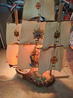 Lamp grootschip grote Klomp snoerschakelaar 65 hoog 50 breed, Ophalen