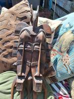 Africa masker oud Ivoorkust senufo stam 45 cm origineel, Antiek en Kunst, Ophalen of Verzenden
