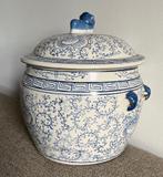 Porseleinen pot, Ophalen of Verzenden, Zo goed als nieuw