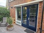 Houten tuindeuren met HR+ glas & kozijnen, Ophalen, Gebruikt, Deurkozijn, 225 cm of meer