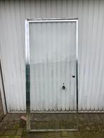 Douche deur  met kozijn van Veiligheidsglas, Doe-het-zelf en Verbouw, Deuren en Horren, Ophalen, 80 tot 100 cm, Binnendeur, 200 tot 215 cm