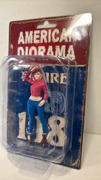 Figuir jessie american diorama 1.18, Hobby en Vrije tijd, Modelauto's | 1:18, Ophalen of Verzenden, Motor, A, A