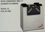 Zehnder comfoair E400 LP NIEUW, Doe-het-zelf en Verbouw, Ophalen, Nieuw