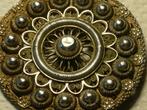 Prachtige grote zilveren Zeeuwse knoop 19e eeuw. Bodemvondst, Antiek en Kunst, Antiek | Goud en Zilver, Verzenden, Zilver