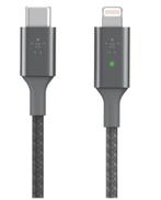 Belkin Boost Charge Oplaadkabel iPhone USB-C Lightning 1.2M, Ophalen of Verzenden, Zo goed als nieuw, Apple iPhone