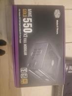 Cooler Master MWE Gold 550 V2 Voeding, Computers en Software, Interne voedingen, Ophalen of Verzenden, Zo goed als nieuw