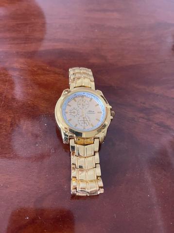 Bleu Colleiten gouden dames Quartz horloge beschikbaar voor biedingen