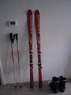 Salomon skien + Salomon schoenen, 160 tot 180 cm, Carve, Ski's, Zo goed als nieuw