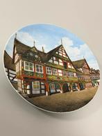 Vintage Fürstenberg Wandbord - Rathaus Schwalenberg Germany, Ophalen of Verzenden