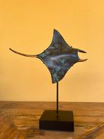 Prachtige bronzen Manta Ray, Art & Design kunat natural livi, Ophalen of Verzenden