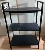 Leuk laag zwart boekenkastje te koop!, Ophalen of Verzenden, Zo goed als nieuw