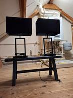 2 Hotel Chique Tafellampen, Ophalen, Zo goed als nieuw, Metaal, Hotel Chique