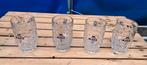 Glas glazen bierpullen decoratie, Antiek en Kunst, Ophalen of Verzenden
