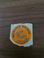 4211 Vintage Sherlock Holmes Disco-Pub Los Pinos Sticker, Ophalen of Verzenden, Gebruikt, Overige typen