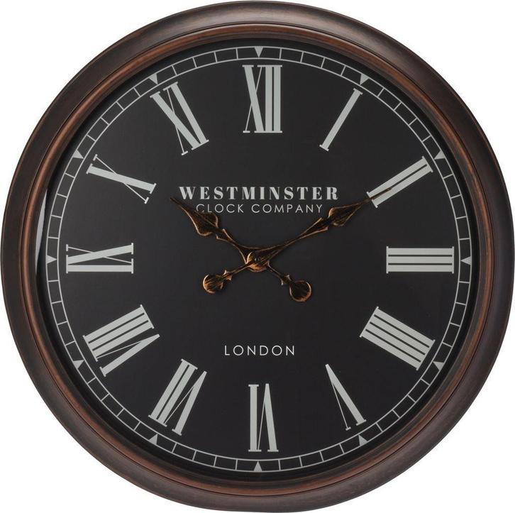 Grote klok Westminster 75cm, Huis en Inrichting, Woonaccessoires | Klokken, Nieuw, Wandklok, Ophalen of Verzenden