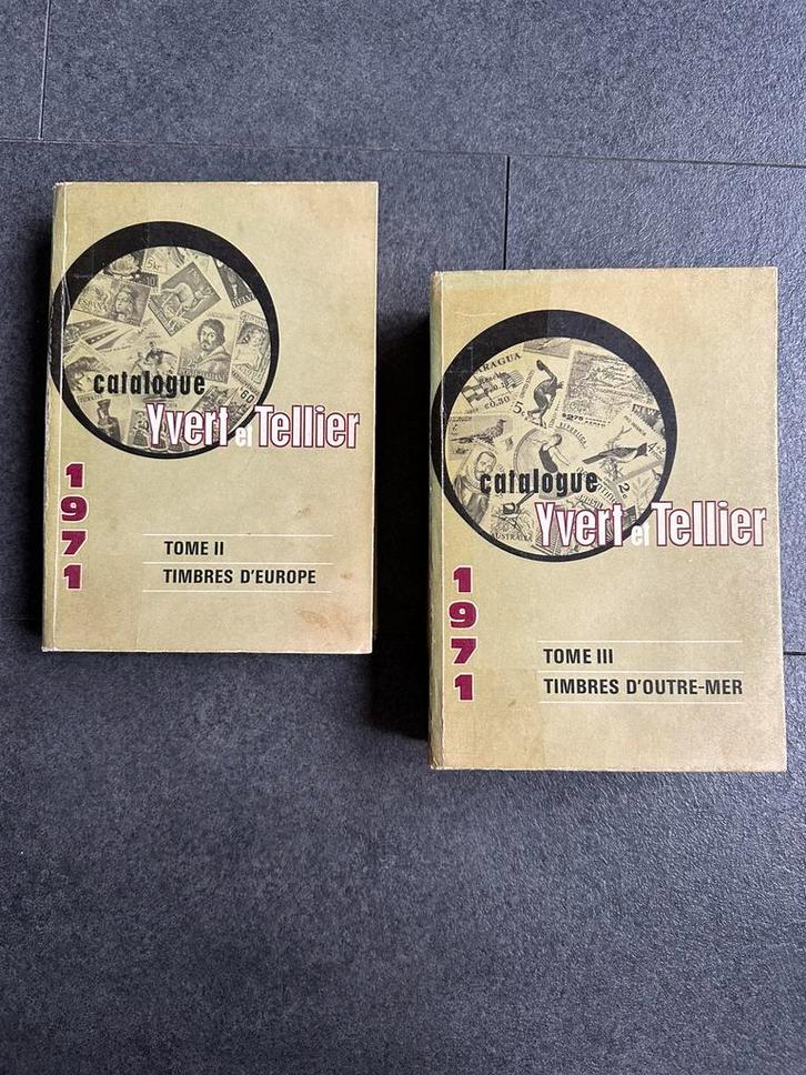 Catalogus Yvert et Tellier 1971 | Europa & De Wereld, Postzegels en Munten, Postzegels | Toebehoren, Catalogus, Ophalen of Verzenden
