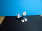 smurfen smurf variant witte knapzak, Ophalen of Verzenden, Gebruikt, Verschillende Smurfen, Poppetje, Figuurtje of Knuffel