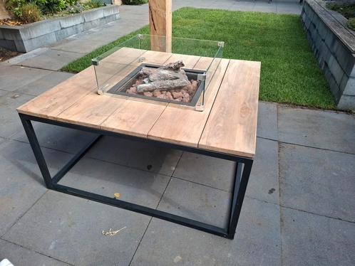 Cosi vuurtafel 100 x 100 cm, Tuin en Terras, Vuurtafels, Zo goed als nieuw, Ophalen