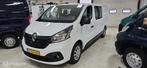 Renault Trafic L2 dubbele cabine 116.000 km 2019, Origineel Nederlands, Te koop, Emergency brake assist, 6 stoelen