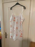 Beige nachthemd met rose bloemen van Lingerie, maat 44 / 46, Verzenden, Beige, Nachtkleding