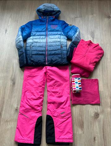 Ski set Nickelson jas XS, Icepeak broek 164 + extras beschikbaar voor biedingen