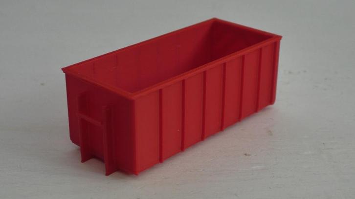 Feuerwehr/ brandweer (open) container HO 1:87, Hobby en Vrije tijd, Modelauto's | 1:87, Nieuw, Overige typen, Overige merken, Ophalen of Verzenden