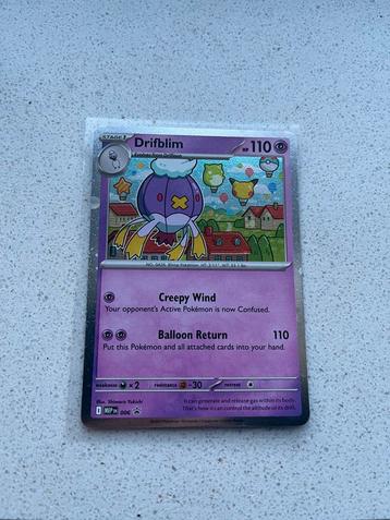 Drifblim Mega Evolution Promo Kaart