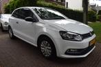 Volkswagen Polo 1.0 Comfortline Edition Airco (bj 2016), Stof, Gebruikt, Wit, Bedrijf