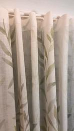 Nieuw Gordijn 2811-5 Wave Plooi Tak Patroon 185x260cm, Huis en Inrichting, 200 cm of meer, Wit, 150 tot 200 cm, Nieuw