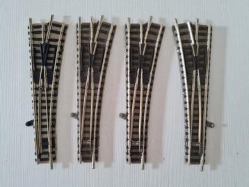 4 Fleischmann piccolo wissels 9170/9171 N-spoor  beschikbaar voor biedingen