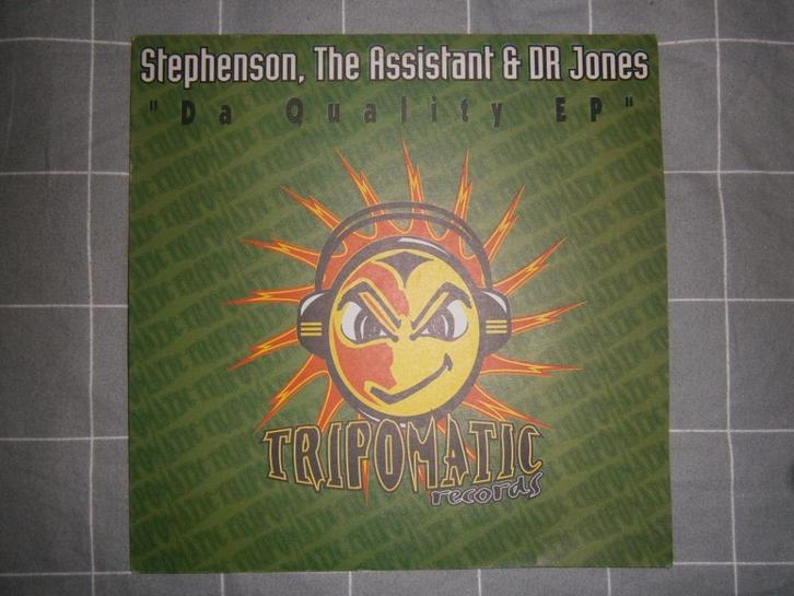 Stephenson, The Assistant & Dr. Jones – Da Quality EP. 1996, Cd's en Dvd's, Vinyl | Dance en House, Zo goed als nieuw, Techno of Trance