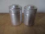 Agfa aluminium 2 kokertjes voor een fotorolletje, vintage, Verzamelen, Blikken, Ophalen of Verzenden, Gebruikt, Overige, Overige merken
