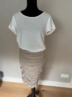 Rok Rozes of Avalon nieuw, Ophalen, Beige, Nieuw, Knielengte