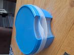 GEZOCHT: deksel tupperware koektrommel, Ophalen of Verzenden, Zo goed als nieuw, Blauw, Bus of Trommel