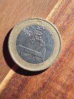 misdruk 1 euro muntzijde  Juan Carlos 2008, Ophalen of Verzenden, 2 euro