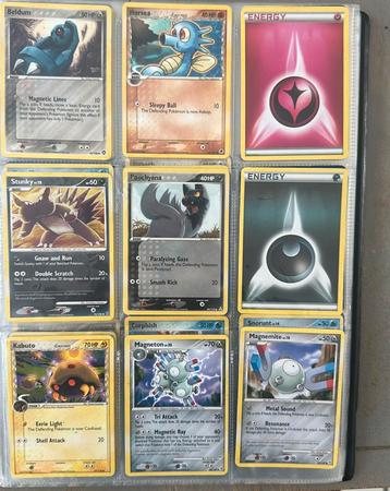 Oude Pokemon Kaarten met boek  - Bieden! beschikbaar voor biedingen