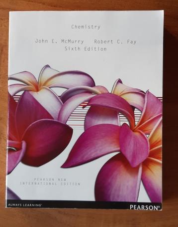 Chemistry, sixth edition Pearson beschikbaar voor biedingen