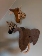 Dierenkoppen voor aan de muur, Ophalen, Zo goed als nieuw, Wanddecoratie