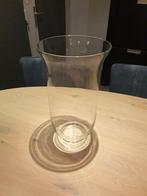 Glazen Vaas / Windlicht  Z.G.A.N., Overige kleuren, Ophalen of Verzenden, Minder dan 50 cm, Glas