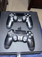 PS4 Slim 1TB + 4 Games zonder controllers, Met 2 controllers, Ophalen of Verzenden, 1 TB, Slim