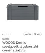 (Speelgoed/ deken) kist WOOOD Dennis, Tuin en Terras, Overige typen, Zo goed als nieuw, Hout, Ophalen