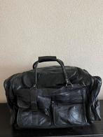 Leder look reis weekend sport tas zwart, Nieuw, 30 cm of meer, 35 tot 55 cm, Ophalen of Verzenden