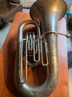 Gebruikte Es bas-tuba van M.J.H. Kessels Tilburg, Muziek en Instrumenten, Blaasinstrumenten | Tuba's, Ophalen of Verzenden, Gebruikt