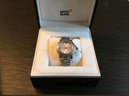 Mont Blanc sport horloge, Sieraden, Tassen en Uiterlijk, Horloges | Heren, Zo goed als nieuw, Overige merken, Staal, Ophalen of Verzenden